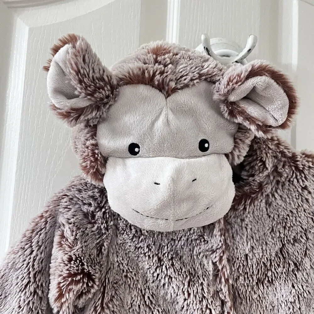 Pottery Barn Kids Baby Monkey Costume Halloween PBK Size 6-12 Months - Picture 5 of 14
